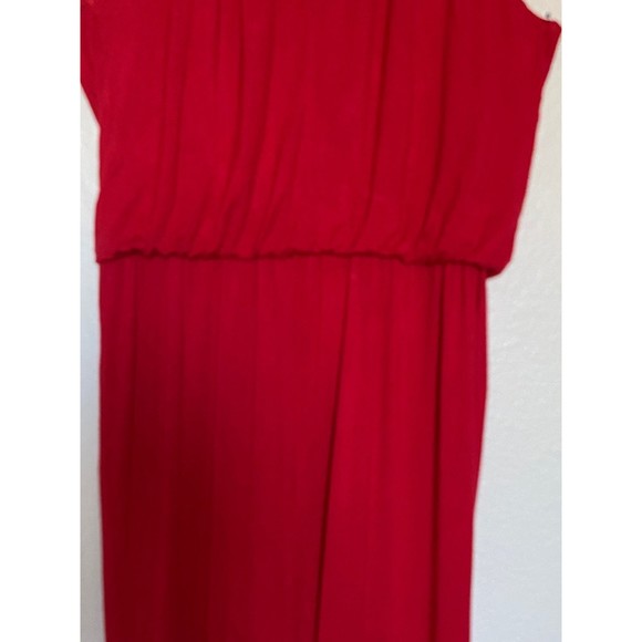 NWT Milano Cavell red V neck Jumpsuit Size - L - Picture 2 of 12